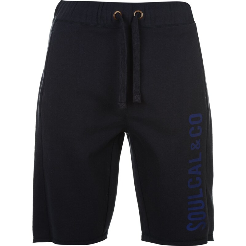 Soul Cal SoulCal Cal Fleece Lined Shorts Mens, navy/blue