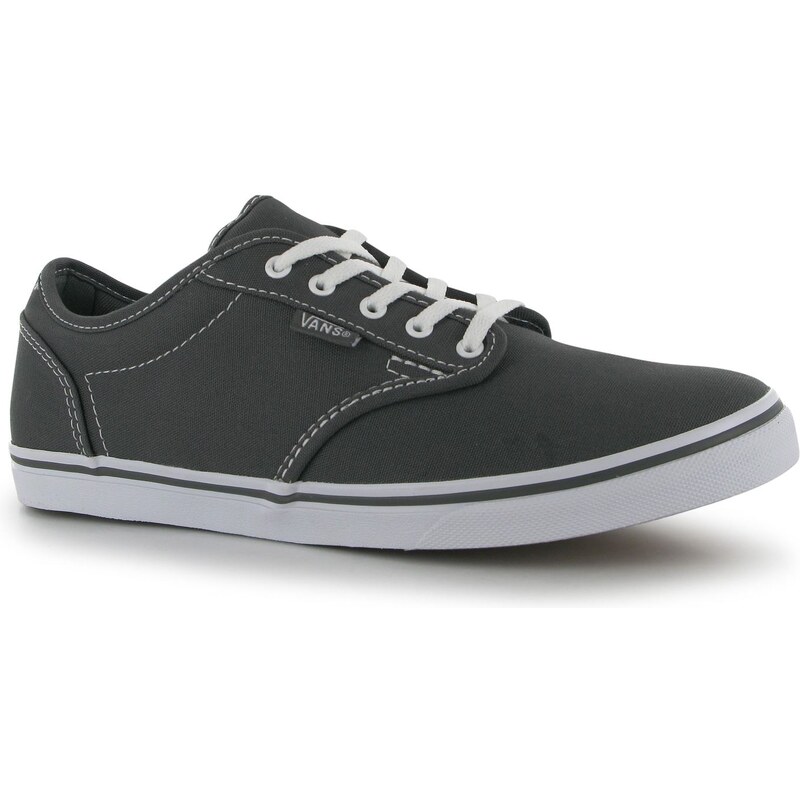 Vans Atwood Low Trainers, pewter/white