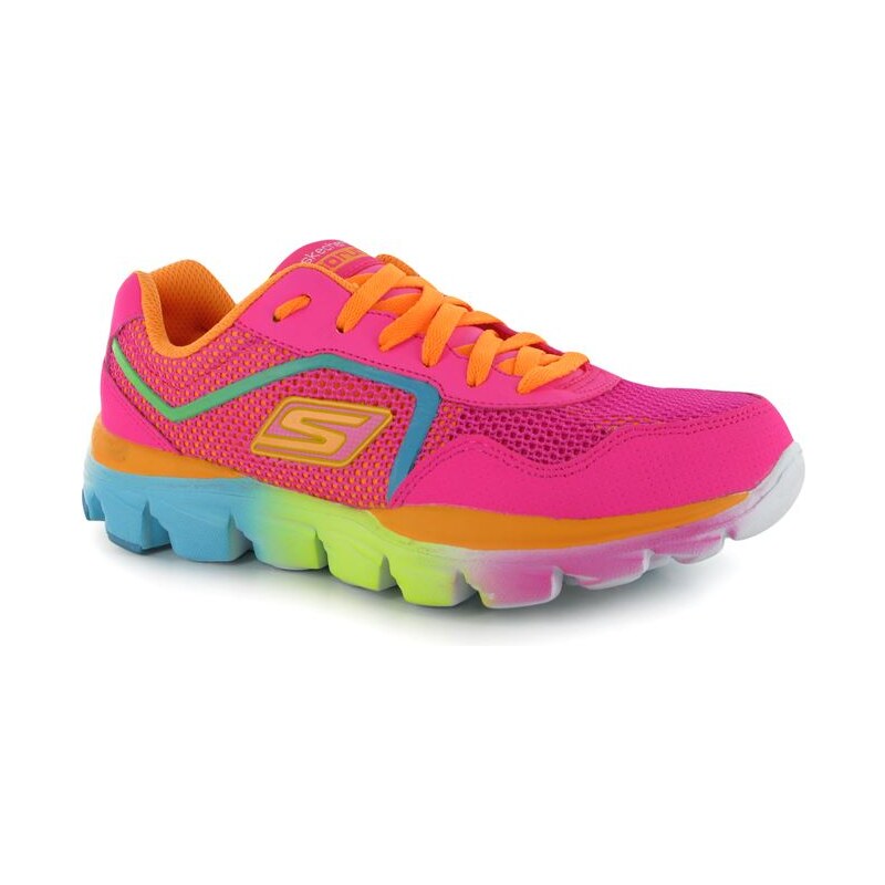 Nike Metro Plus Girls Running Shoes Pink/Multi