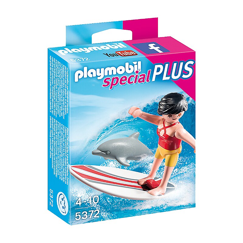 Playmobil 5372 Surfařka s delfínem