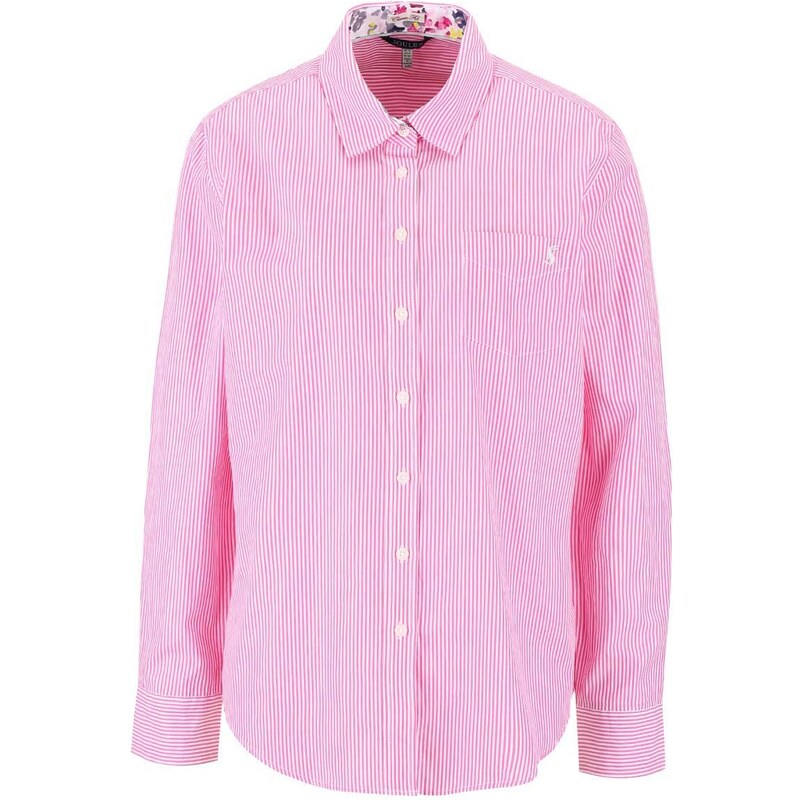 Růžová dámská pruhovaná košile Tom Joule Lucie