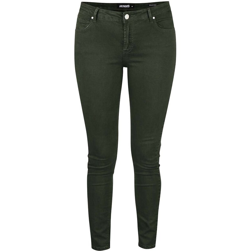 Khaki skinny džíny Haily´s Hanna