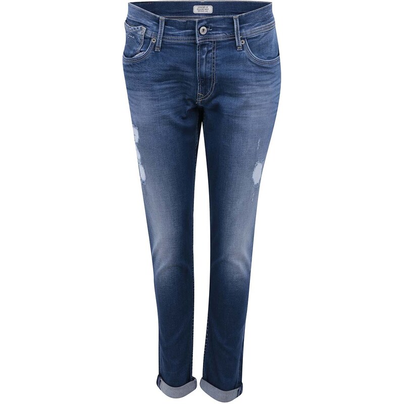 Modré dámské džíny Pepe Jeans Joey