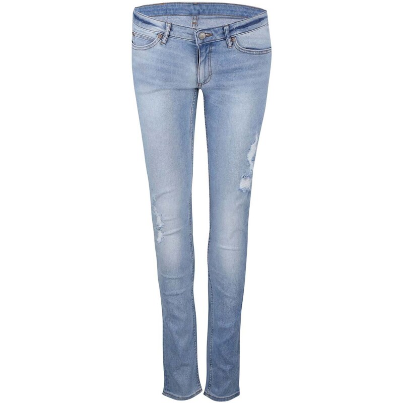 Světle modré dámské úzké džíny Cheap Monday