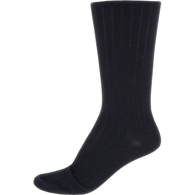 Tmavě modré vlněné ponožky Claudio