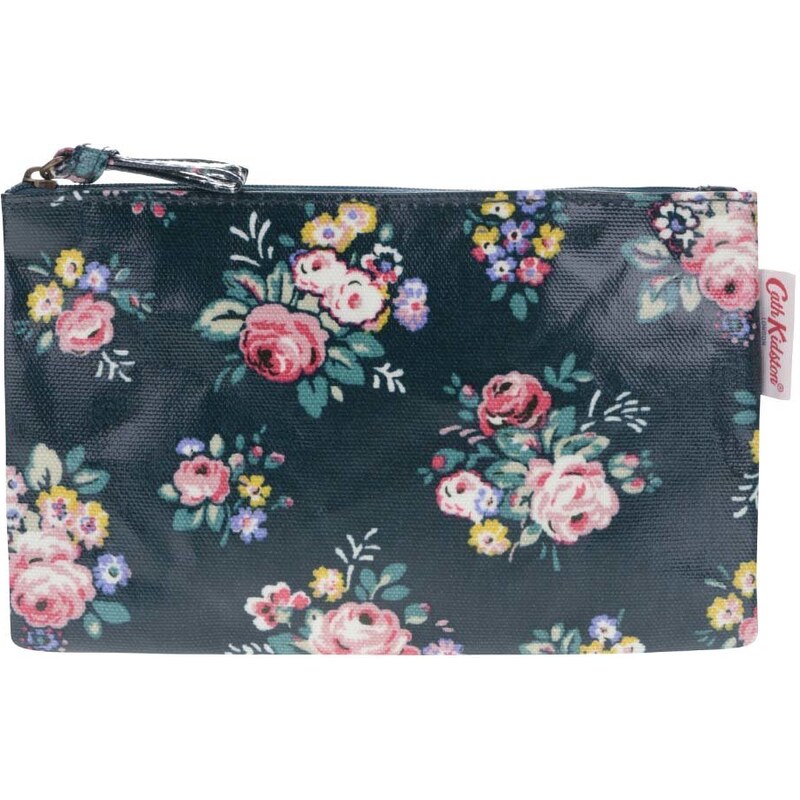 Tmavě zelená taštička s květy Cath Kidston