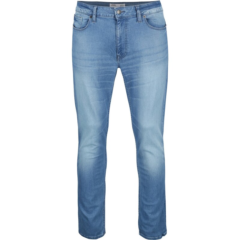 Světle modré super skinny džíny Burton Menswear London