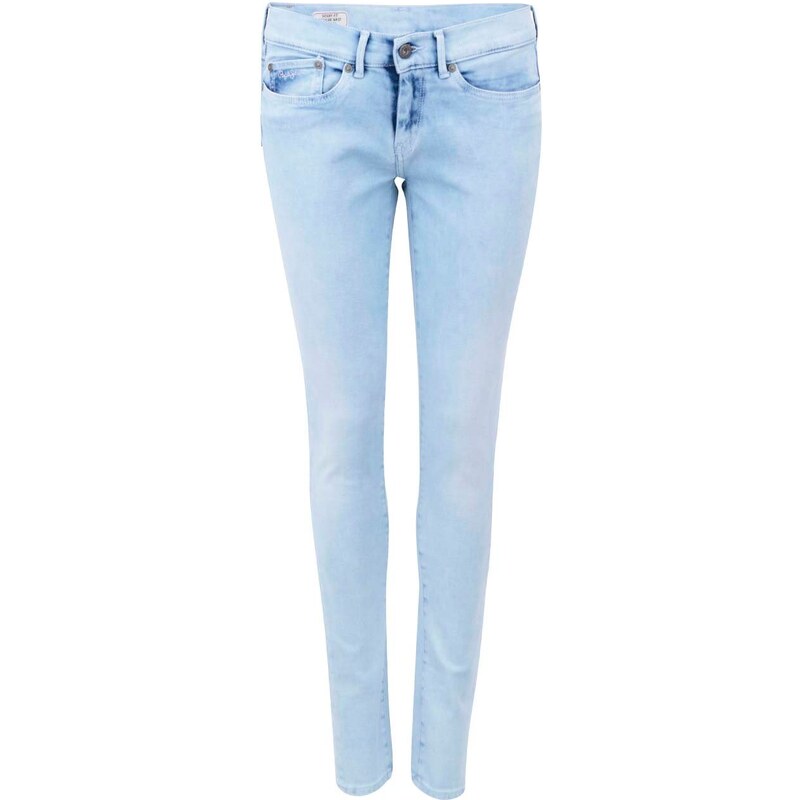 Světle modré dámské skinny džíny Pepe Jeans Pixie