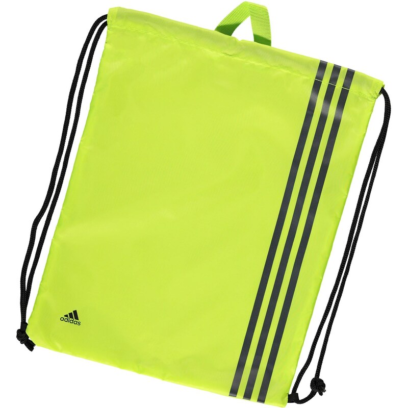 Adidas 3 Stripe Gymsack, yellow