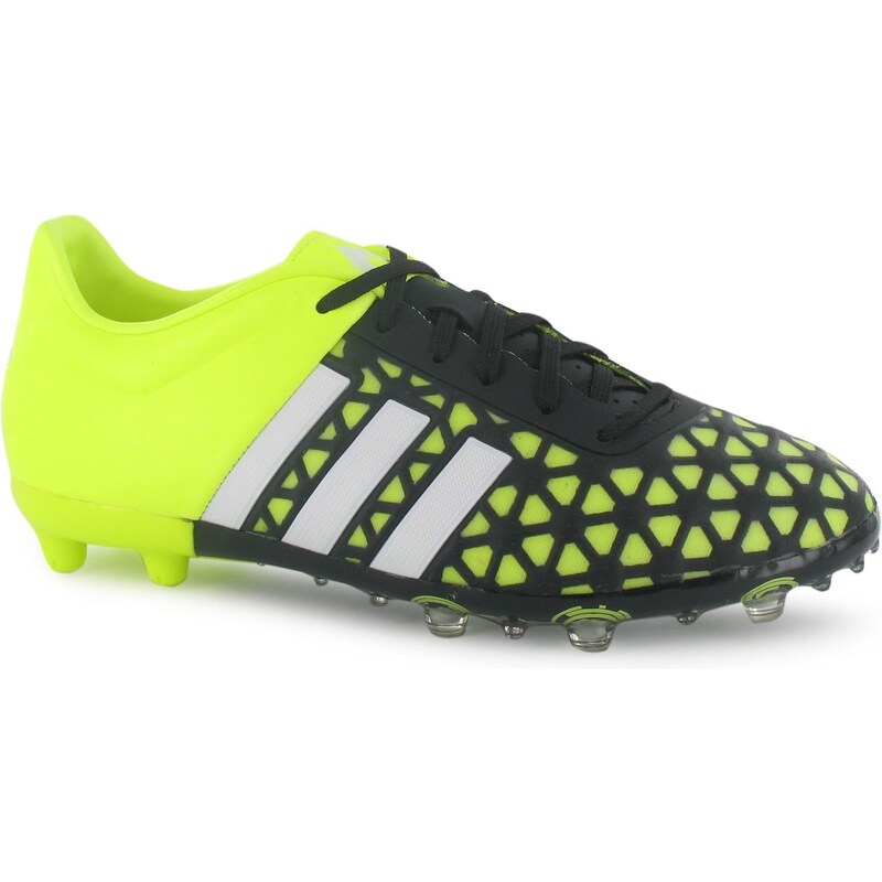 Adidas Ace 15.1 FG Junior Football Boots, black/yellow