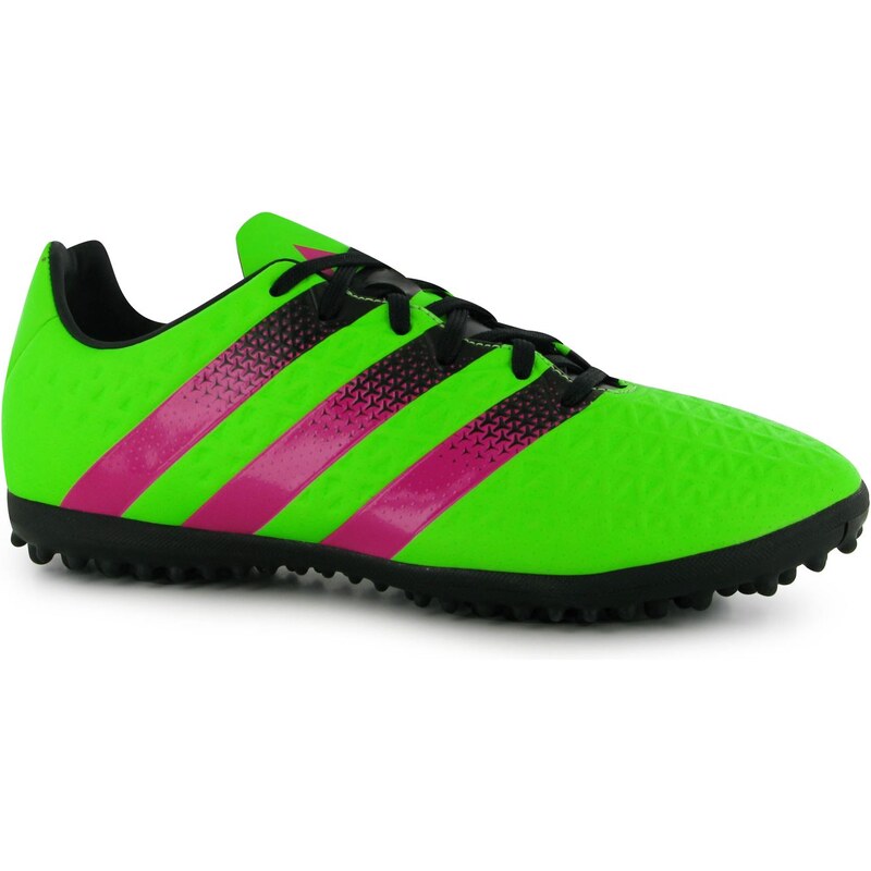 Adidas Ace 16.3 Mens Astro Turf Trainers, solar green