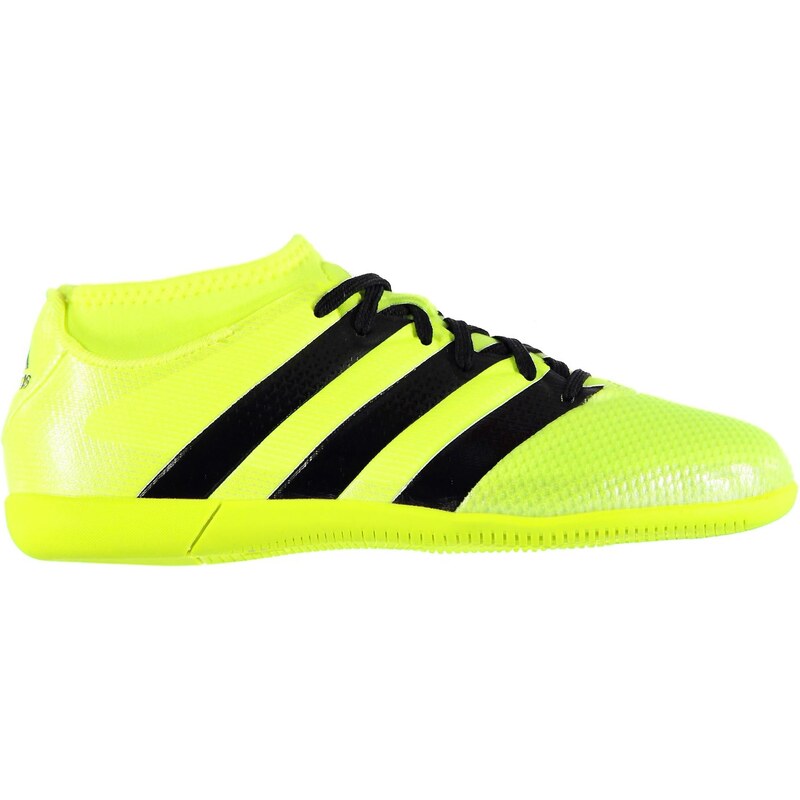 Adidas Ace 16.3 Primemesh Indoor Court Trainers Junior, solar yellow