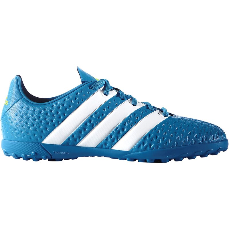 Adidas Ace 16.4 Astro Turf Childrens Trainers, shock blue