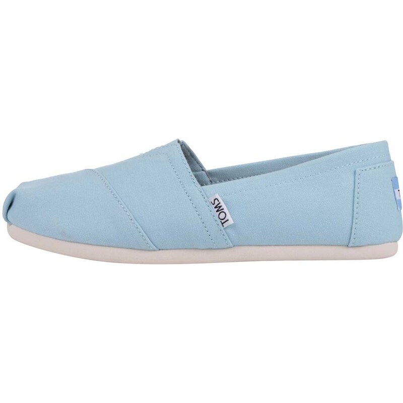 Světle modré loafers TOMS