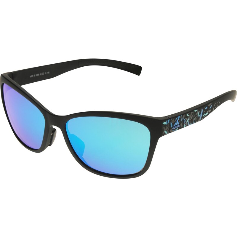 Adidas Excalate Mirrored Sunglasses, black/blue