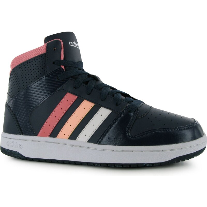 boty adidas Hoops Mid Lth Ld62 Navy/Pink/White