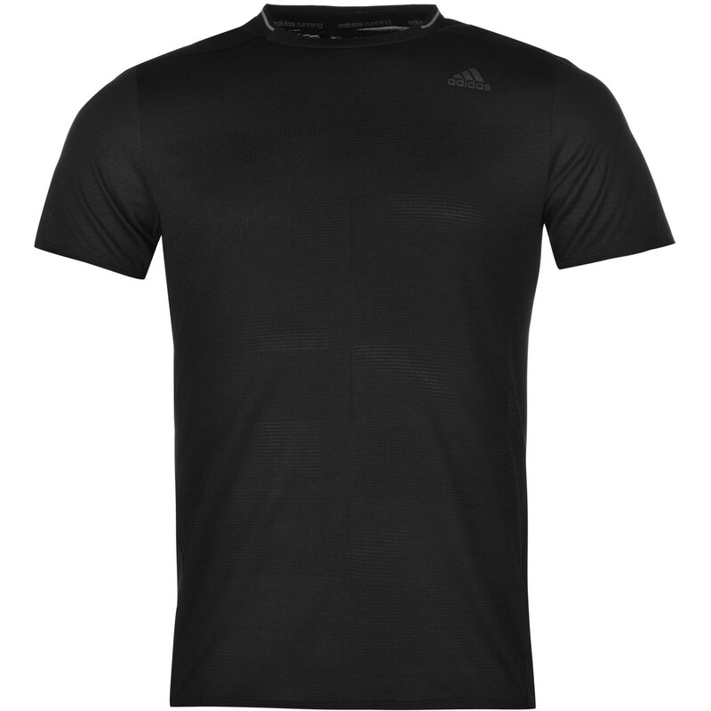 Adidas Supernova Short Sleeved T Shirt Mens, black
