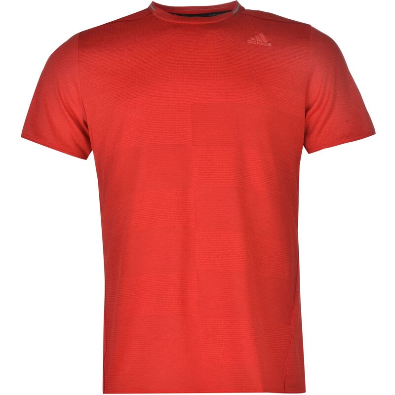 Adidas Supernova Short Sleeved T Shirt Mens, ray red