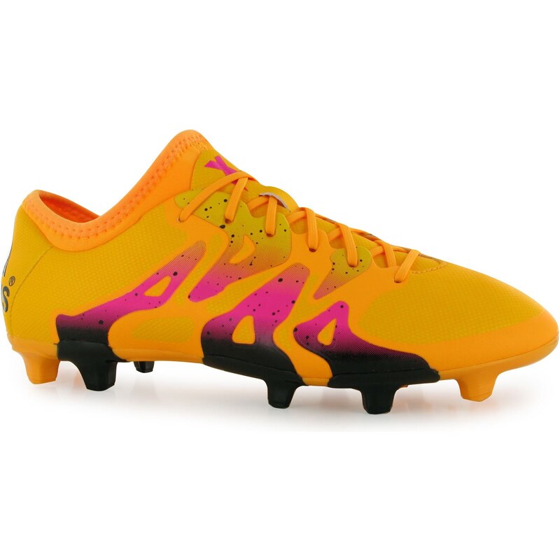 Adidas X 15.2 FG Mens Football Boots, solar gold