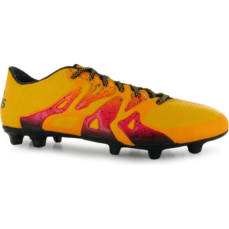 Adidas X 15.3 Mens FG Football Boots, solar gold