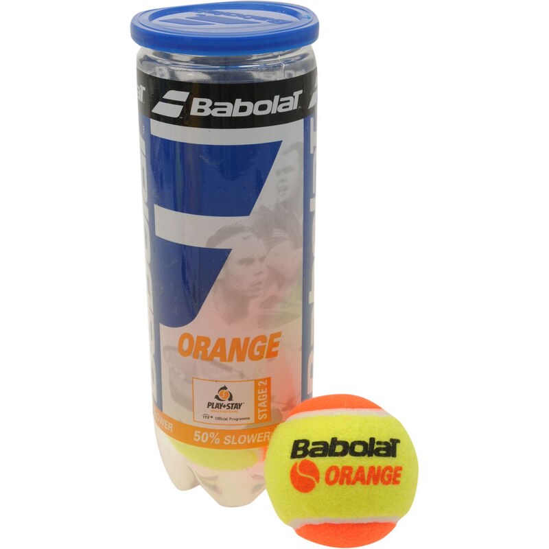 Babolat Orange Stage 2 Tennis Balls, orange