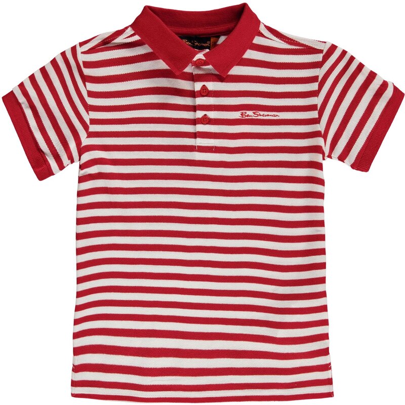 Ben Sherman 49J Short Sleeve Polo Infant Boys, red