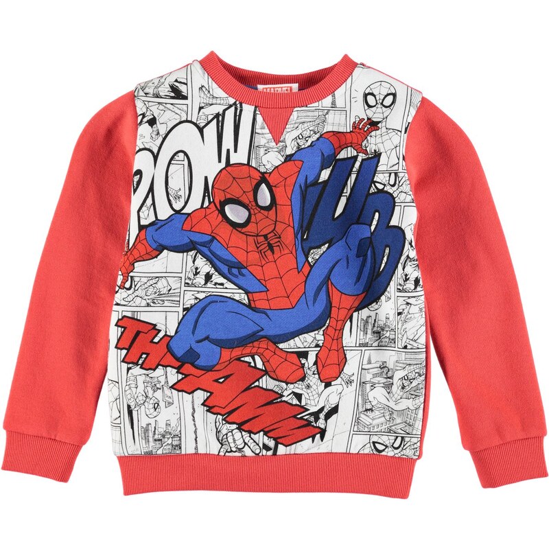 Character Crew Sweater Infant Boys Spiderman