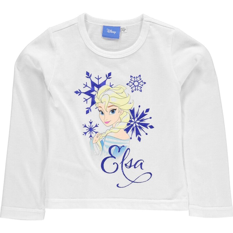 Character Long Sleeve T Shirt Infant Girls, frozen elsa