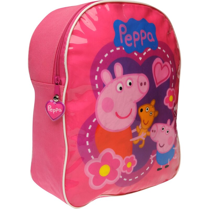 Character Pig Backpack Junior Girls, pink
