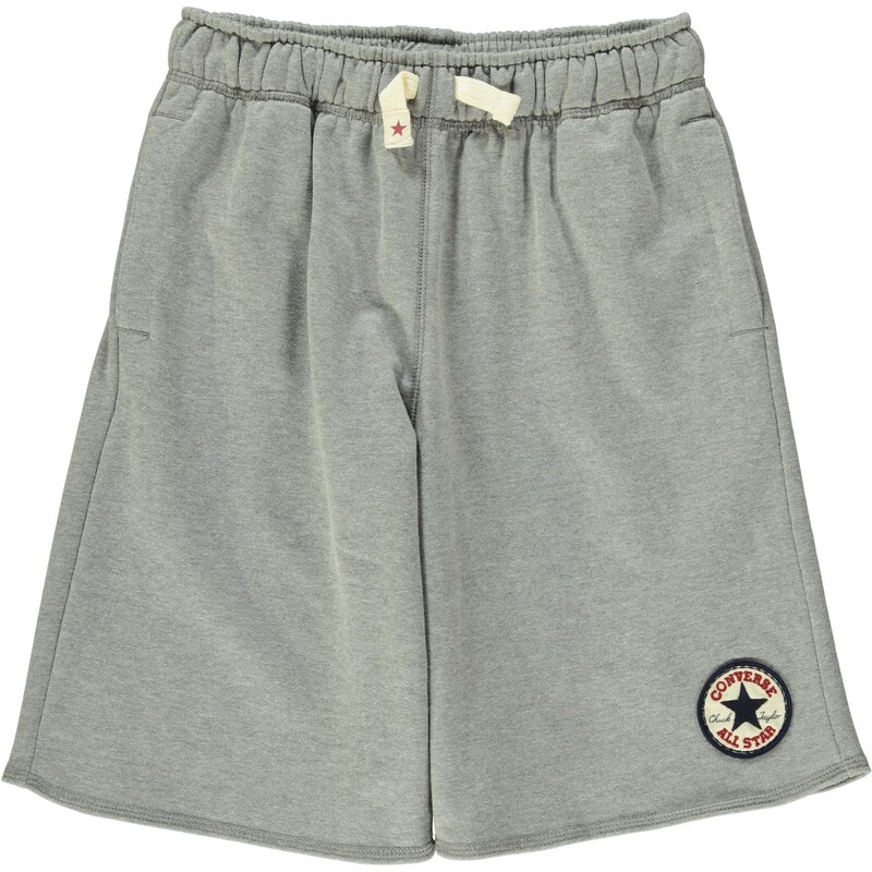 Converse Knit Shorts Junior Boys, grey heather