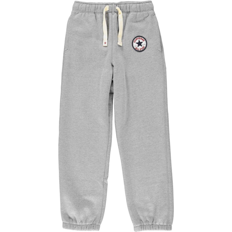 Converse Knitted Jogging Bottoms Junior Boys, grey heather