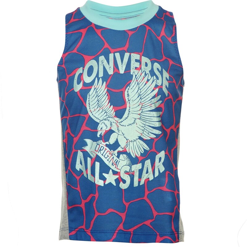 Converse Sleeveless T Shirt, vision blue