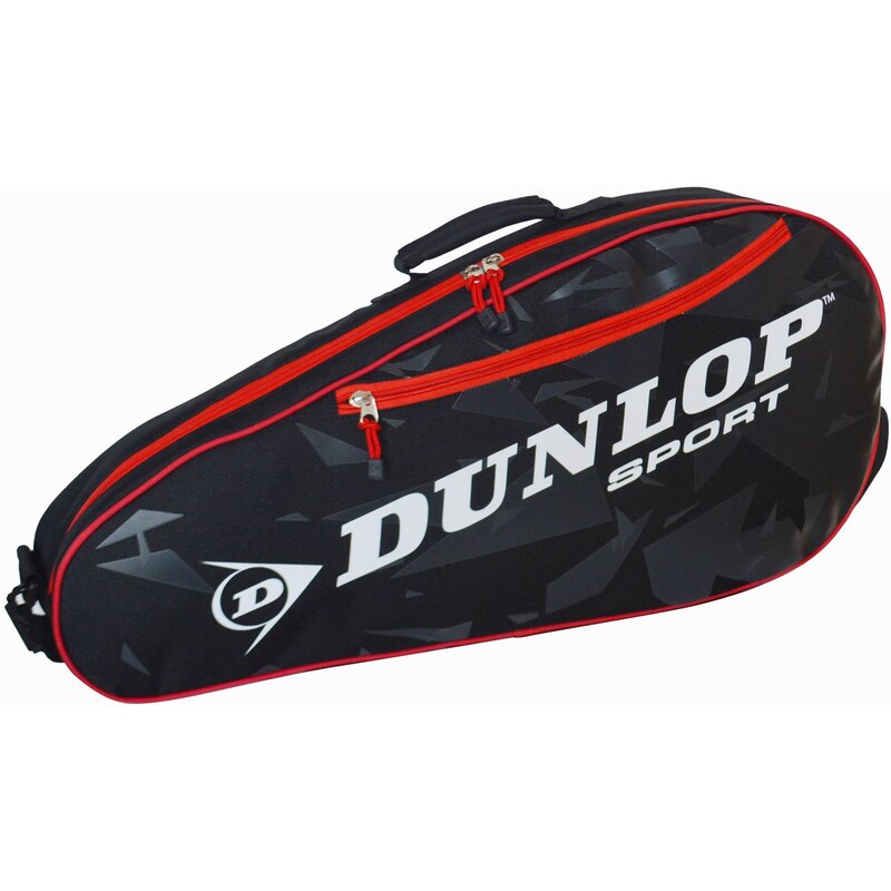Dunlop Force 3 Racket Bag, black/red