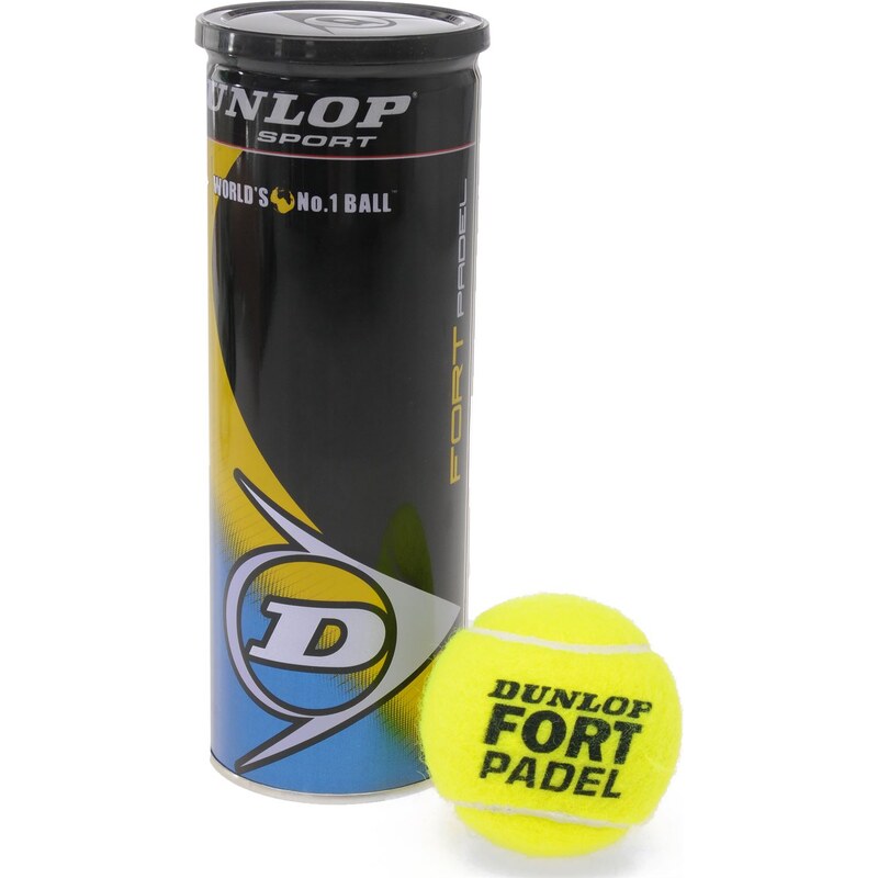 Dunlop Fort Padel Ball, yellow