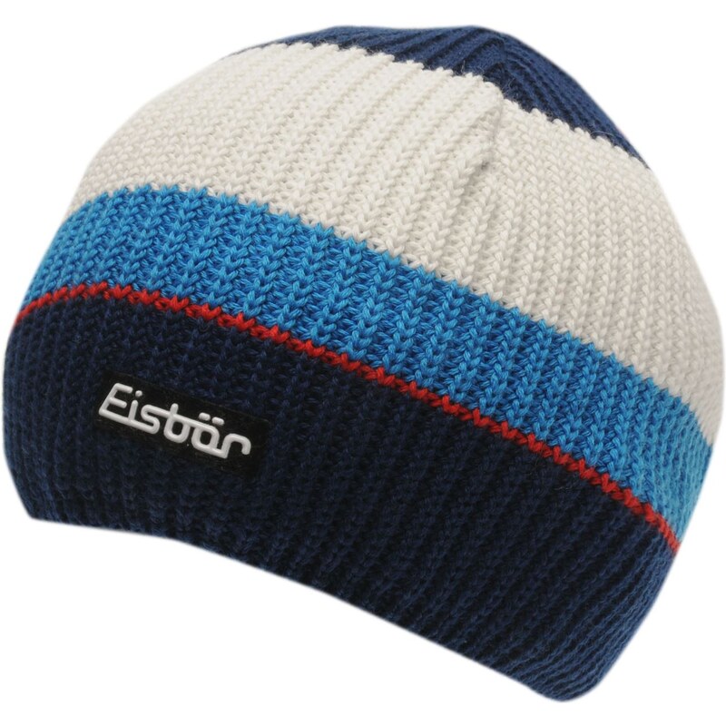 Eisbär Chuck Beanie Ski Hat, blue/black