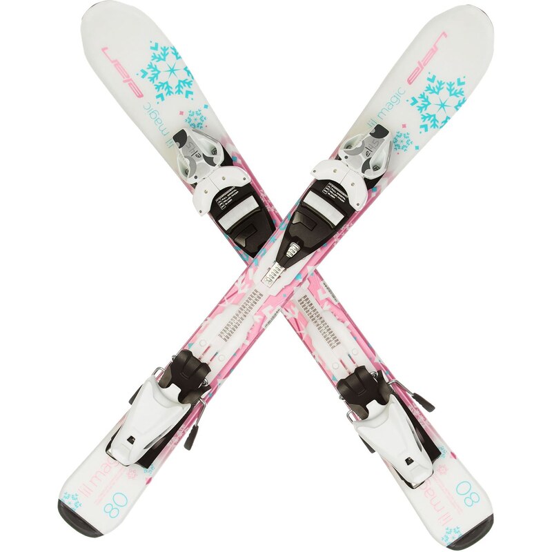 Elan Lil Magic 4.5 Skis Junior Girls, pink