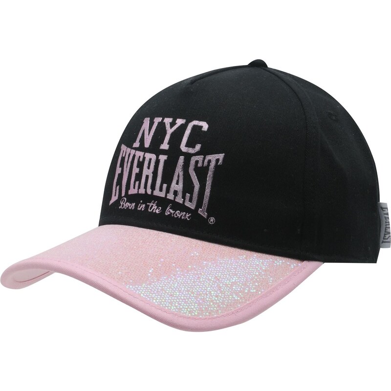 Everlast Glitter Junior Girls Cap, black/pink