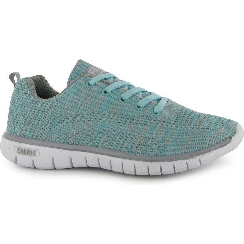 Fabric Flyer Runner Ladies Trainers, grey/blue