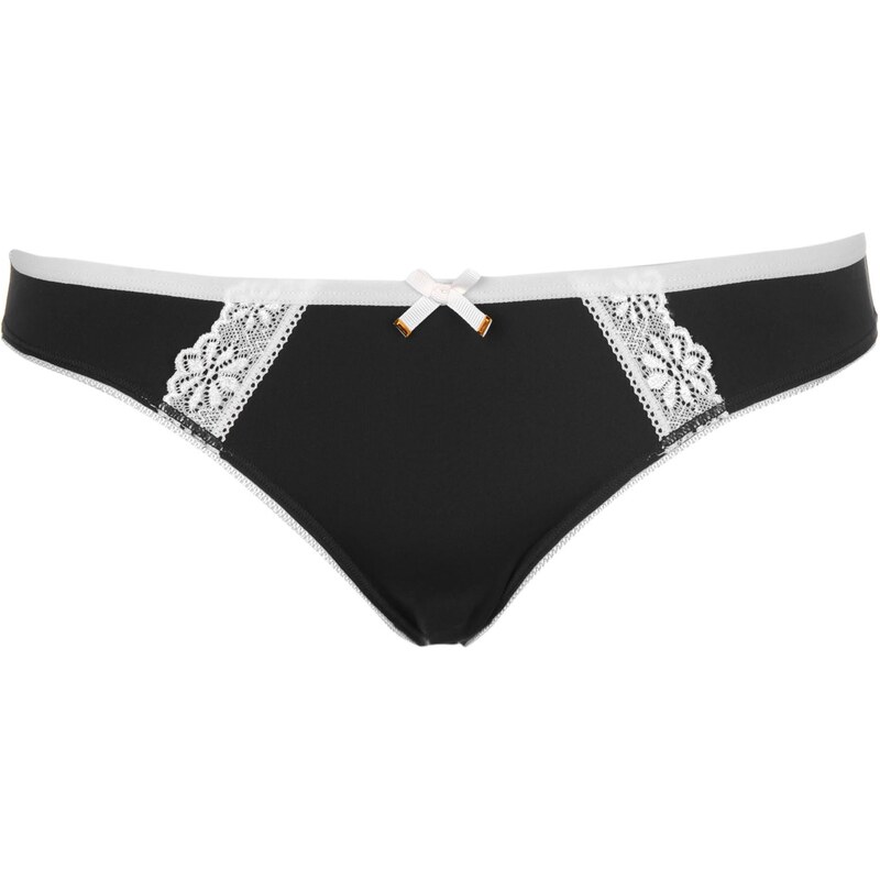 Golddigga Micro Briefs dámské Black/Orchid