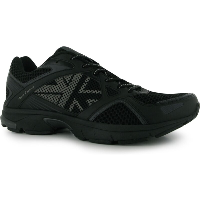 boty Karrimor Pace Control pánské Running Shoes Black/Silver