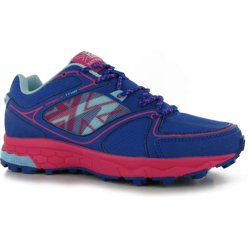 Karrimor Tempo 4 dámské Trail Running Shoes Blue/Pink