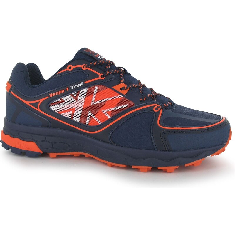 Karrimor Tempo 4 pánské Trail Running Shoes Navy/Orange