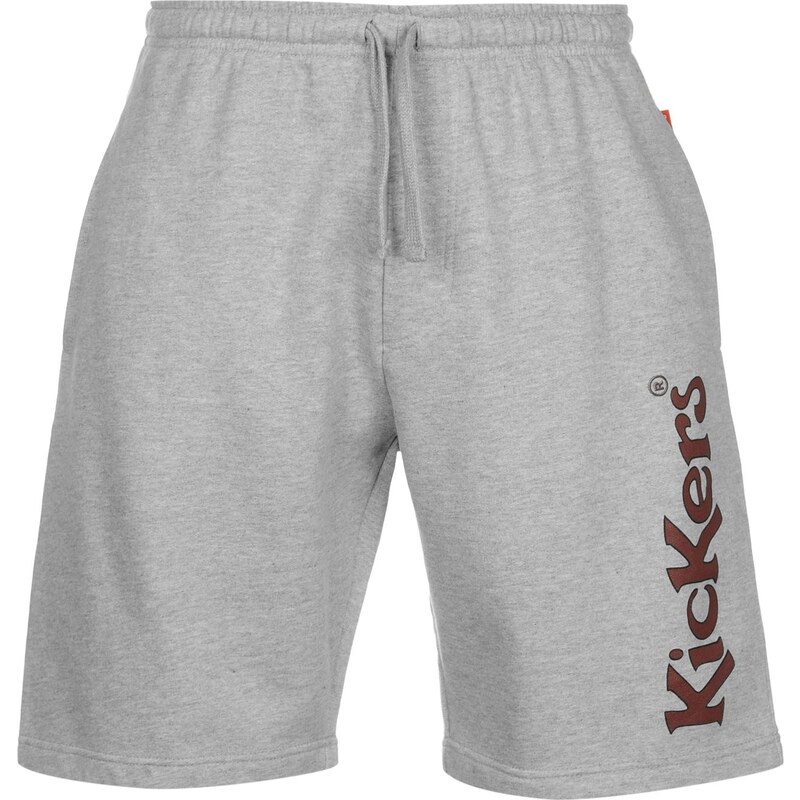 Kickers Fleece Shorts Mens, grey marl