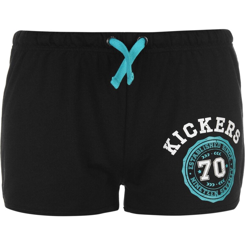 Kickers Logo Shorts Ladies, black