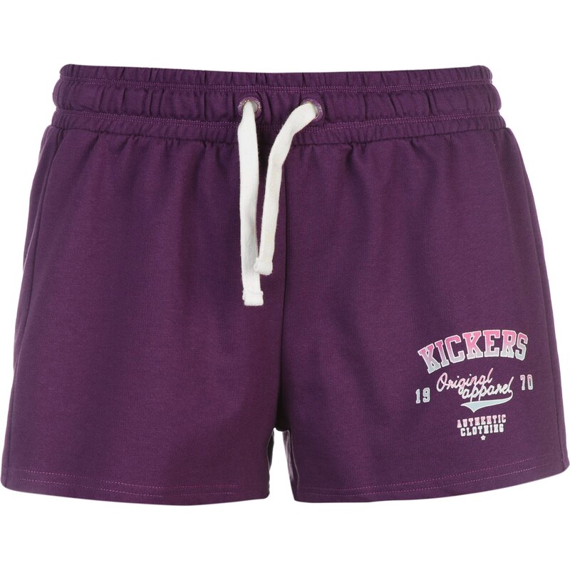 Kickers Terry Shorts Ladies, purple