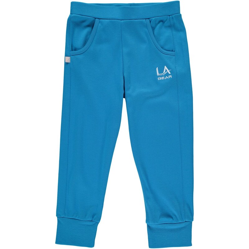 LA Gear Three Quarter Jogging Pants Junior Girls, blue