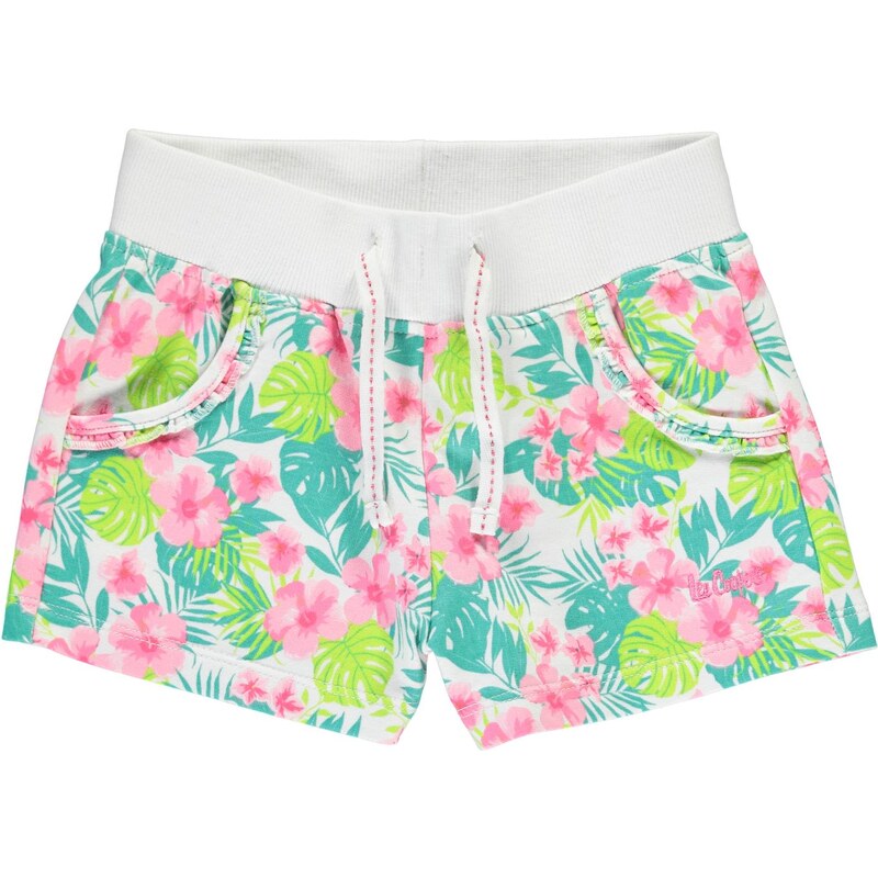 Lee Cooper All Over Print Shorts Infant Girls AOP Tropical