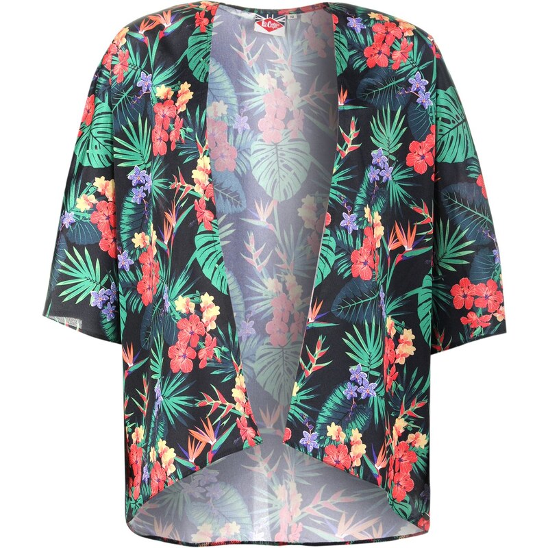 Lee Cooper Print Kimono Womens, tropical floral