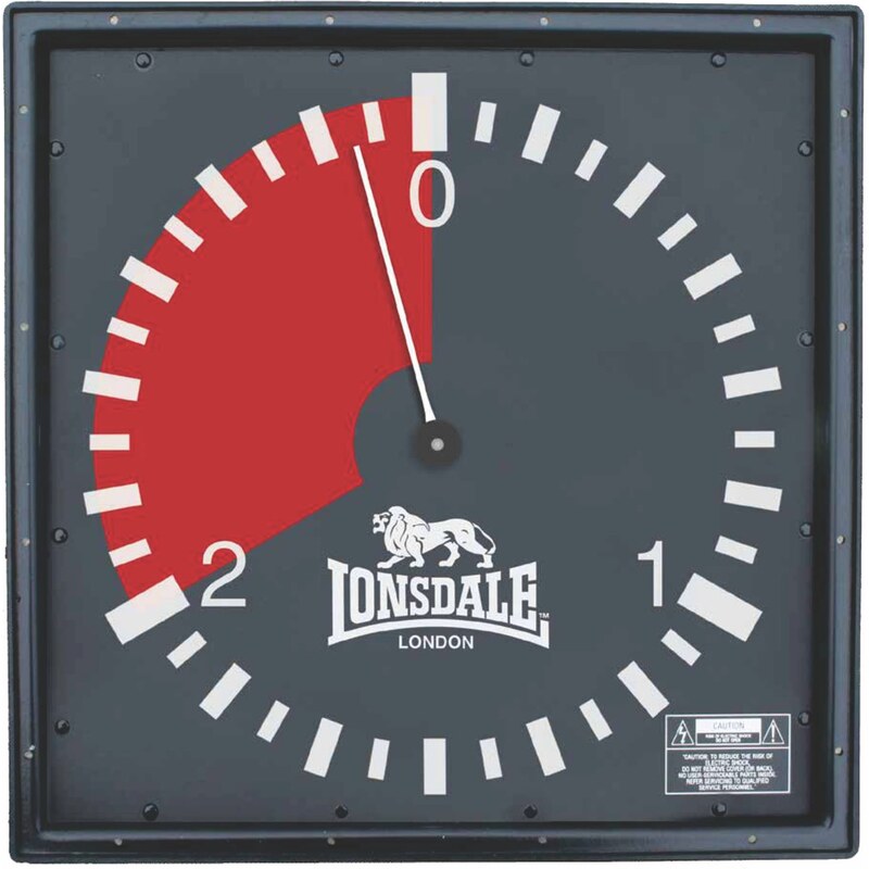 Lonsdale 2 Minute Clock, black