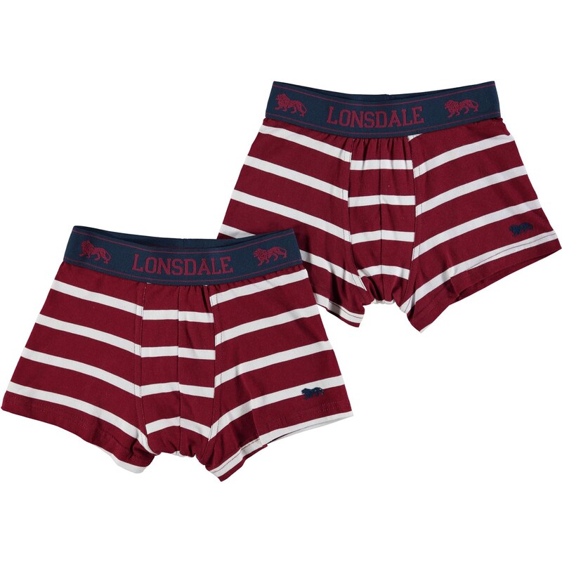 Boxerky Lonsdale 2 Pack dět.